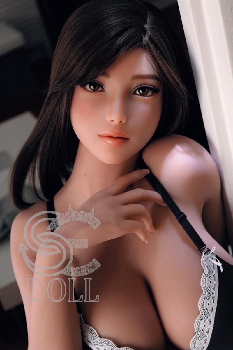 161cm (5ft3") F-Cup Asian Brunette Curvy S-TPE Sex Doll Tracy.C - In Stock | US Only