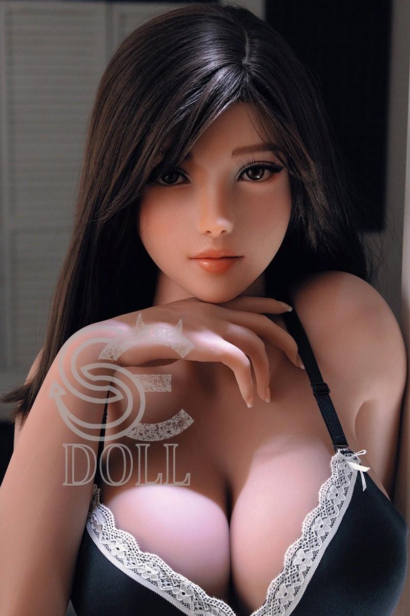 161cm (5ft3") F-Cup Asian Brunette Curvy S-TPE Sex Doll Tracy.C - In Stock | US Only