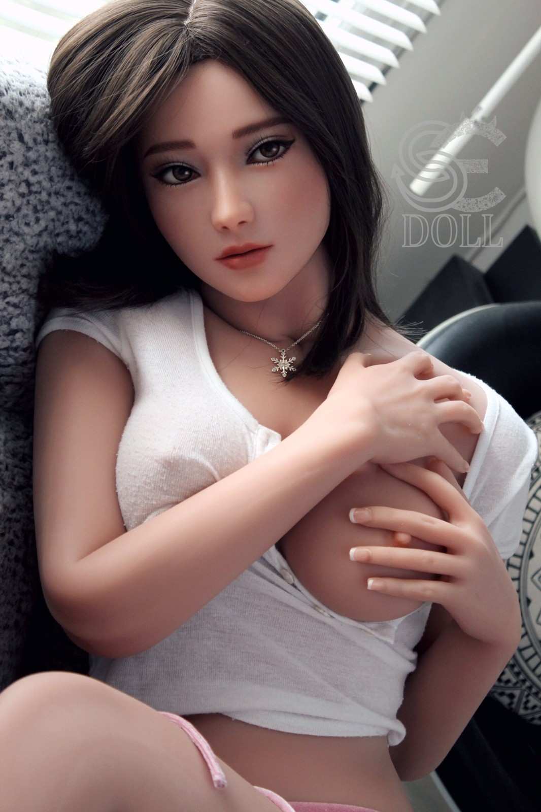 163cm (5ft4") E-Cup Brunette Curvy S-TPE Sex Doll - SE#079 - Yuuka.D - In Stock | US Only