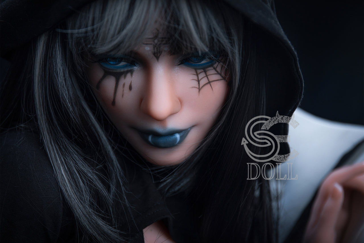 166cm (5ft4') (SED235) C-Cup Ready to Ship Gothic Vampire with Fixed Vagina – In Stock | US Only