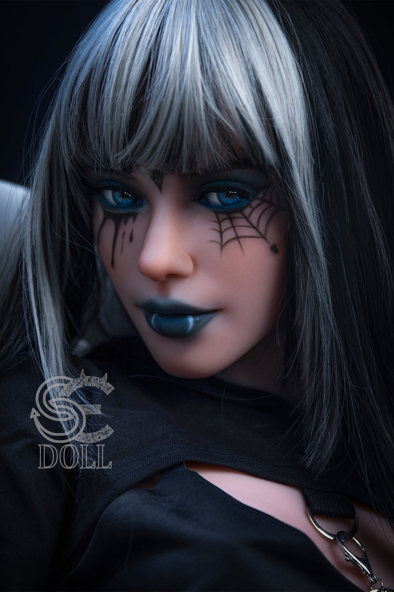 166cm (5ft4') (SED235) C-Cup Ready to Ship Gothic Vampire with Fixed Vagina – In Stock | US Only