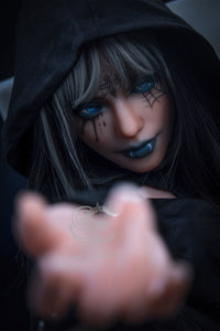 166cm (5ft4') (SED235) C-Cup Ready to Ship Gothic Vampire with Fixed Vagina – In Stock | US Only