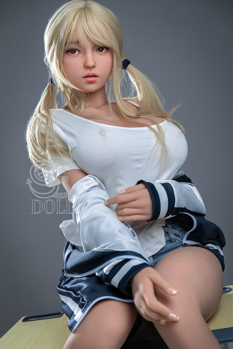 SE Dolls 157cm (5ft2") H-Cup Asian Blonde Athletic TPE Sex Doll Melody.A - In Stock | US Only