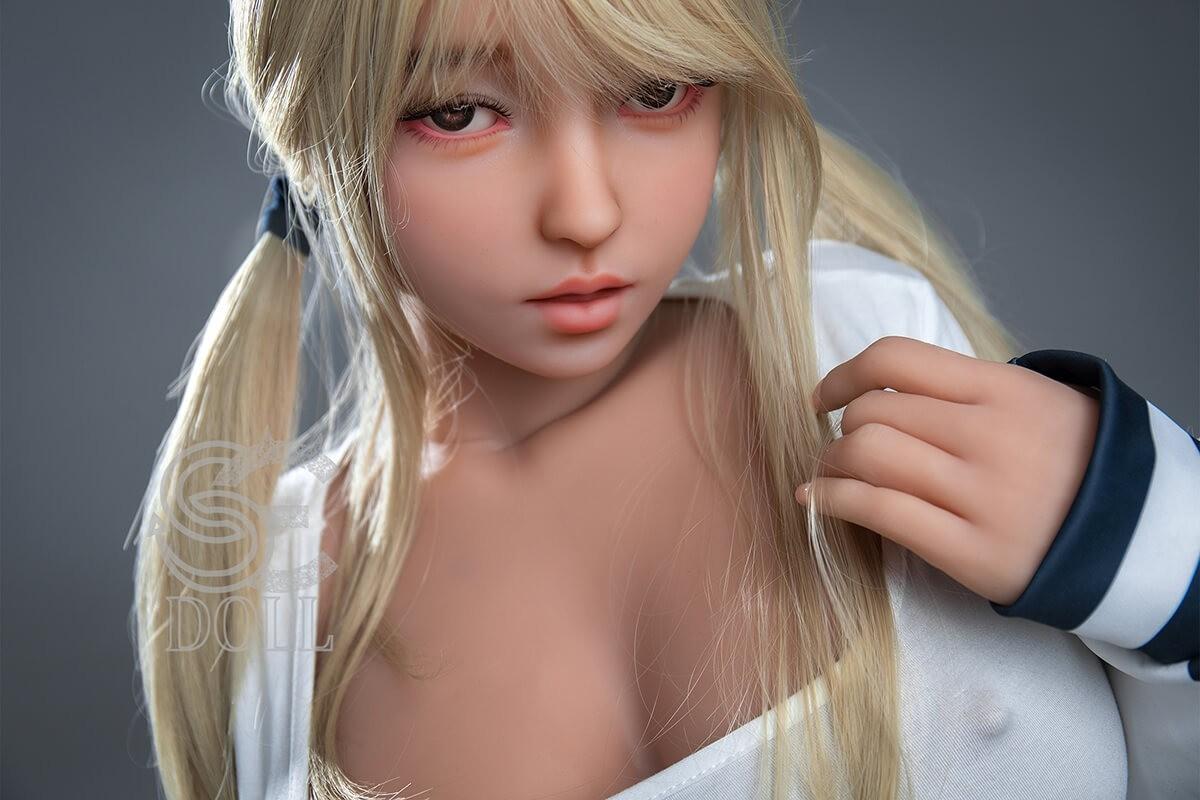 SE Dolls 157cm (5ft2") H-Cup Asian Blonde Athletic TPE Sex Doll Melody.A - In Stock | US Only