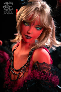 Samantha.L - 153cm (5ft) A-Cup #W022 Red TPE Sex Doll