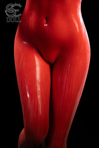 Samantha.L - 153cm (5ft) A-Cup #W022 Red TPE Sex Doll