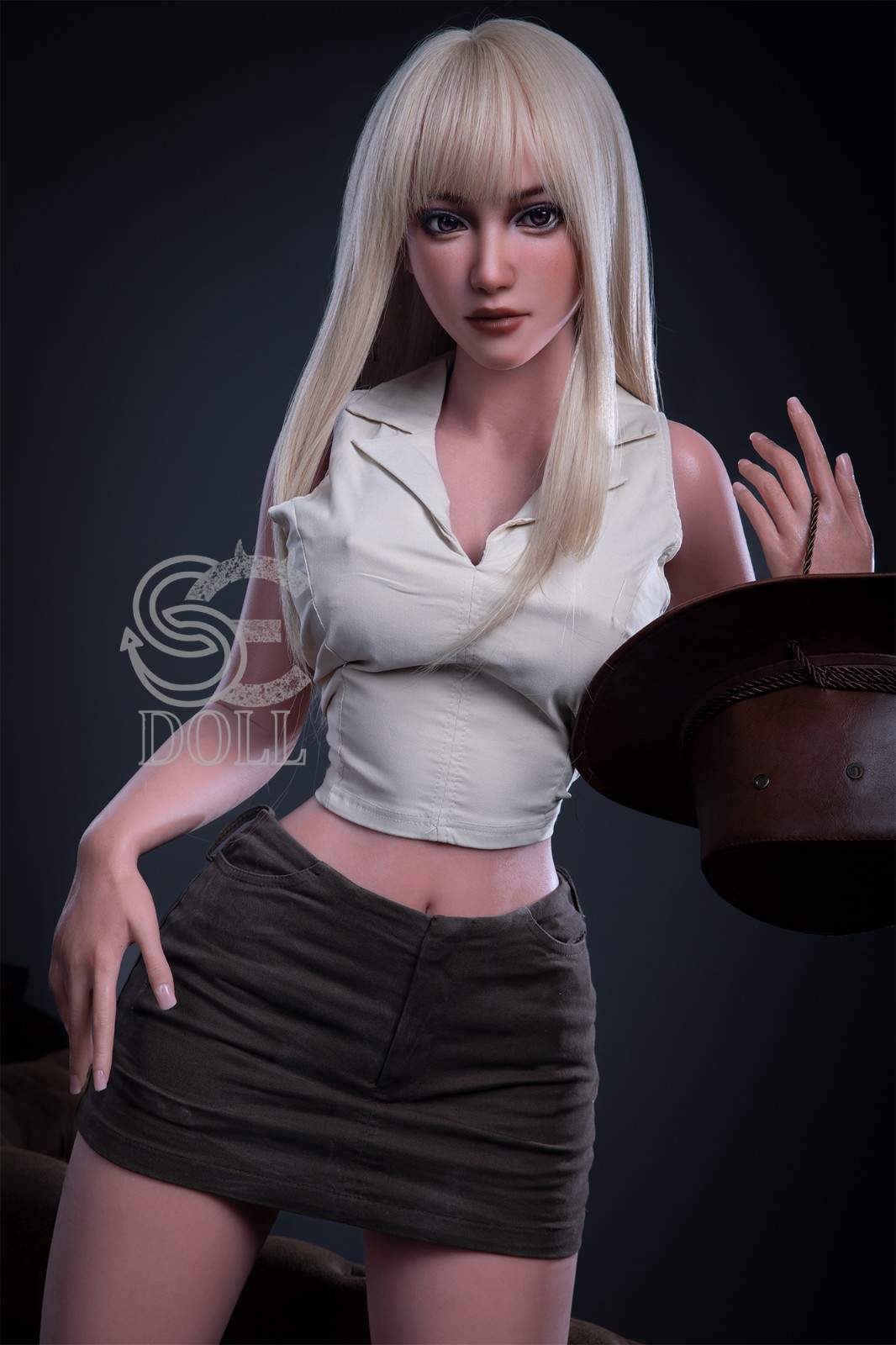 161cm (5ft3') E-Cup Wifelike Silicone Sex Doll - SE#079SC