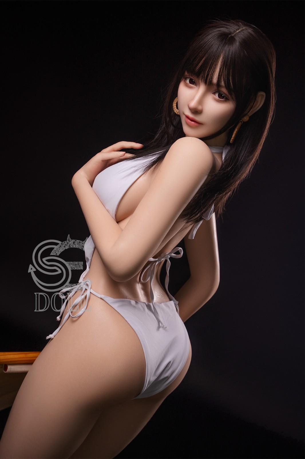 165cm (5ft5") C-Cup Asian Skinny Silicone Sex Doll -  SE#068SO - Annika.F - In Stock | US Only