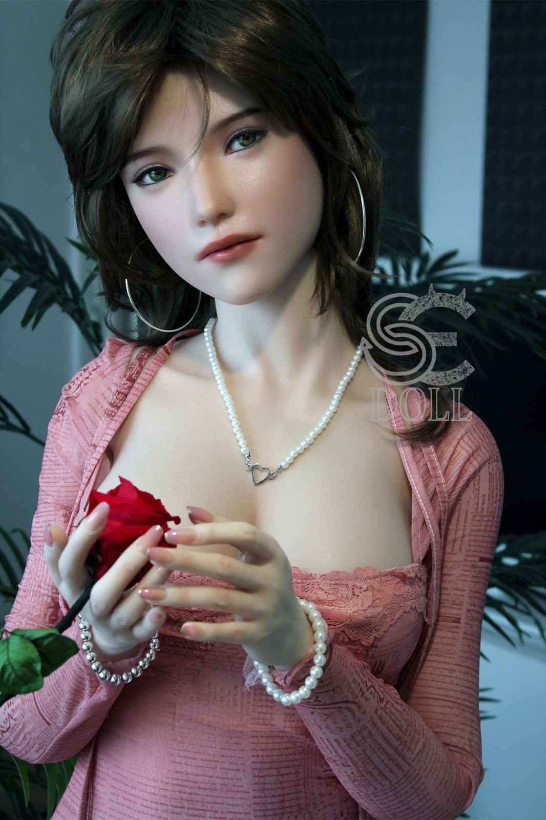 165cm (5ft4') C-Cup Pinky Silicone Sex Doll - SE#083SO