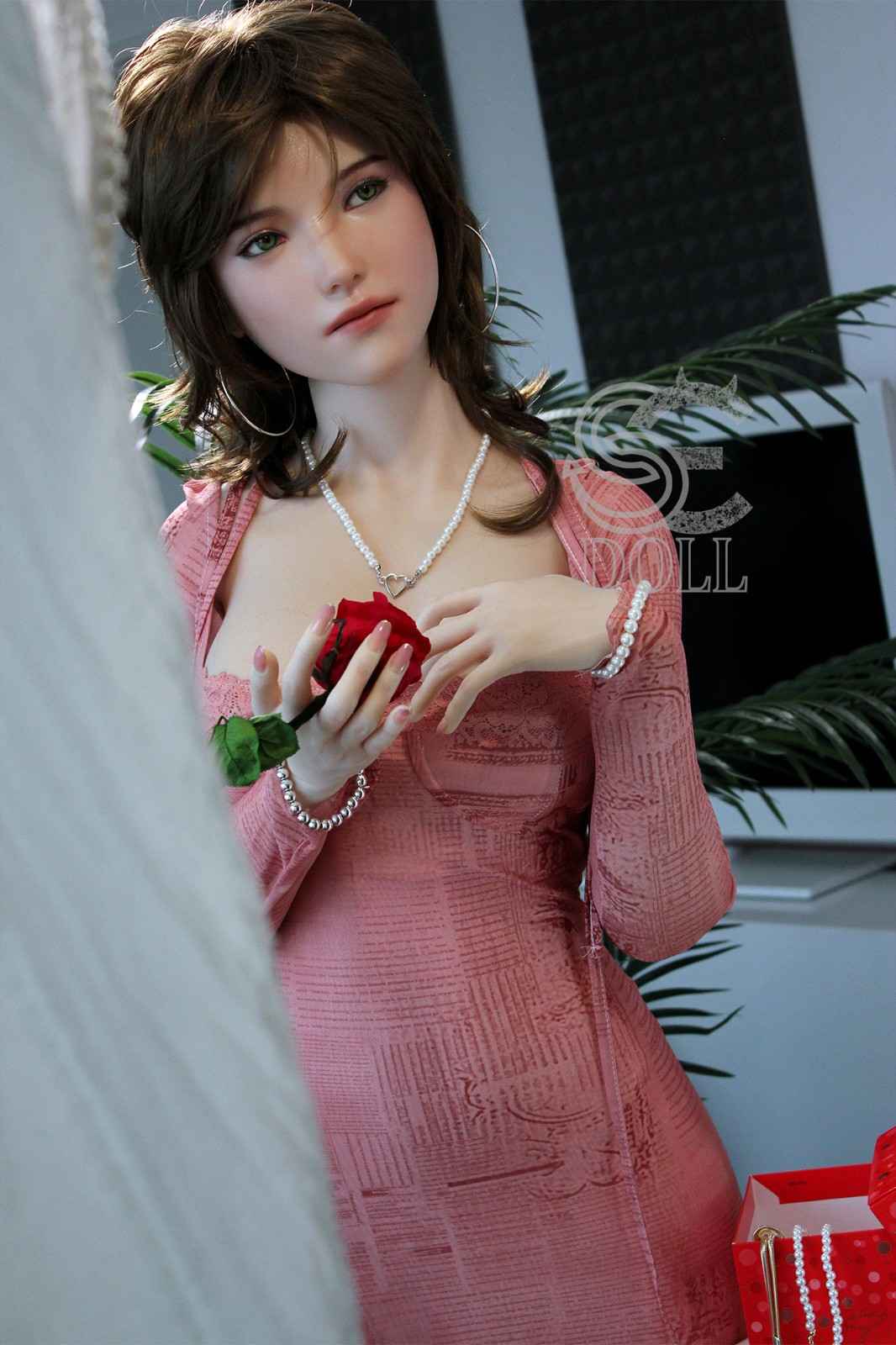 165cm (5ft4') C-Cup Pinky Silicone Sex Doll - SE#083SO