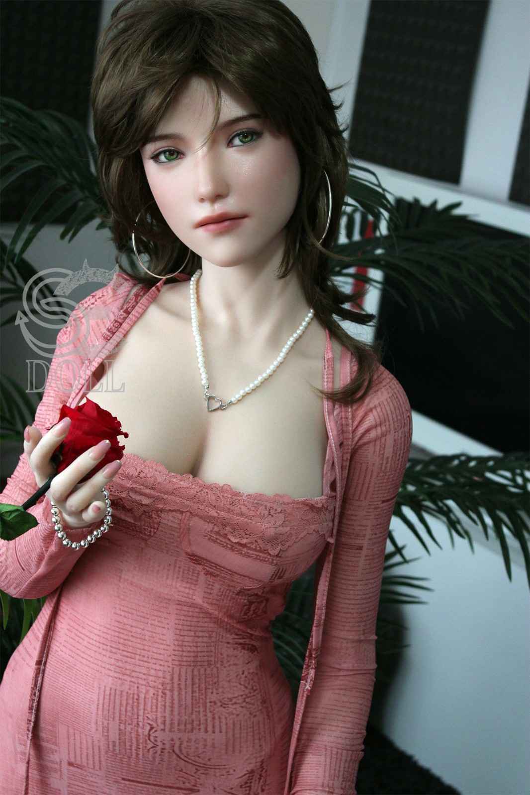 165cm (5ft4') C-Cup Pinky Silicone Sex Doll - SE#083SO