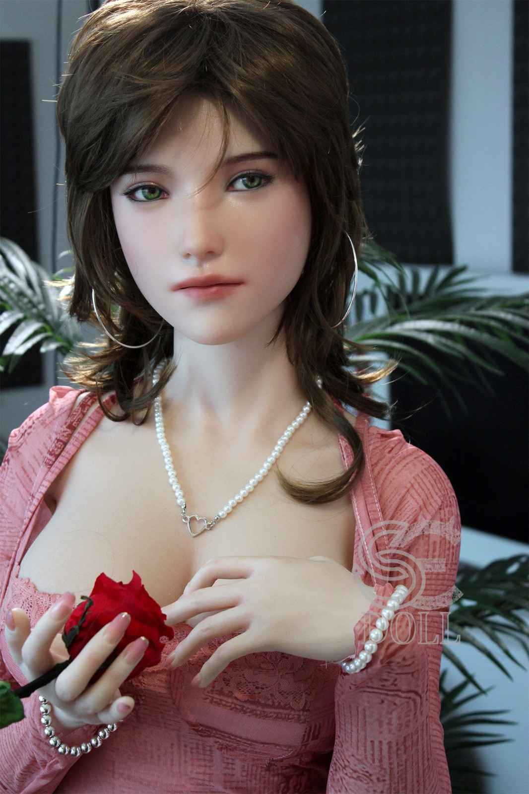 165cm (5ft4') C-Cup Pinky Silicone Sex Doll - SE#083SO