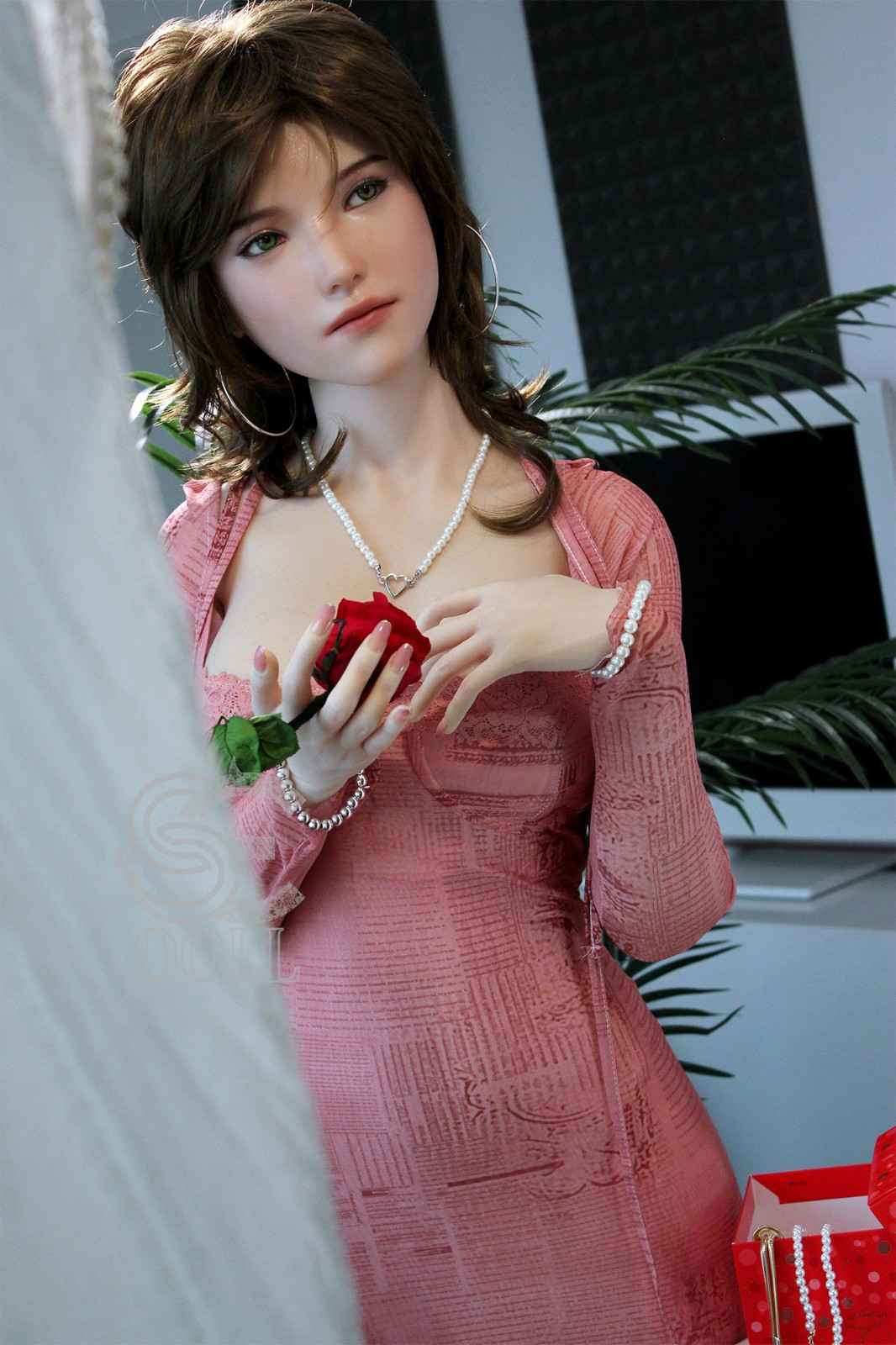 165cm (5ft4') C-Cup Pinky Silicone Sex Doll - SE#083SO