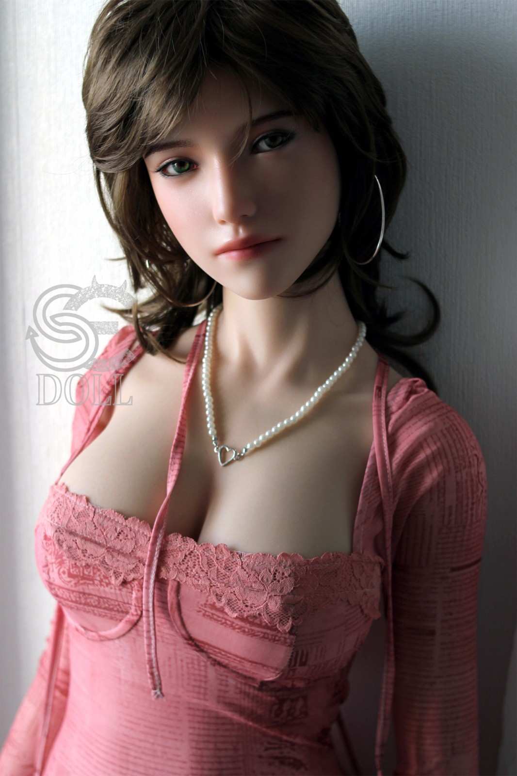 165cm (5ft4') C-Cup Pinky Silicone Sex Doll - SE#083SO