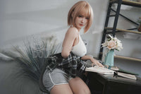 161cm (5ft3') E-Cup Asian Blonde 2B Silicone Sex Doll - SE#130SC - Golden