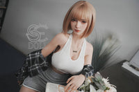 161cm (5ft3') E-Cup Asian Blonde 2B Silicone Sex Doll - SE#130SC - Golden