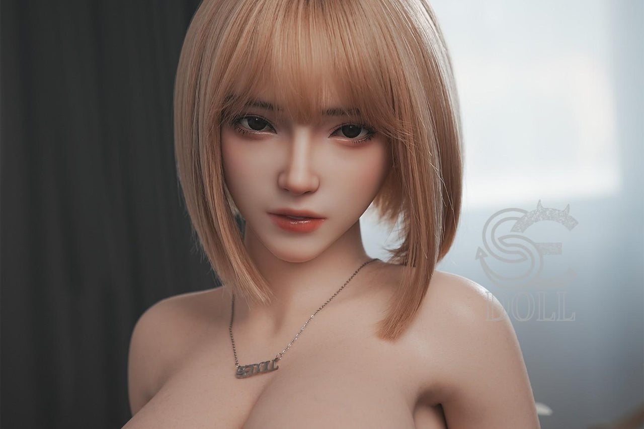 161cm (5ft3') E-Cup Asian Blonde 2B Silicone Sex Doll - SE#130SC - Golden