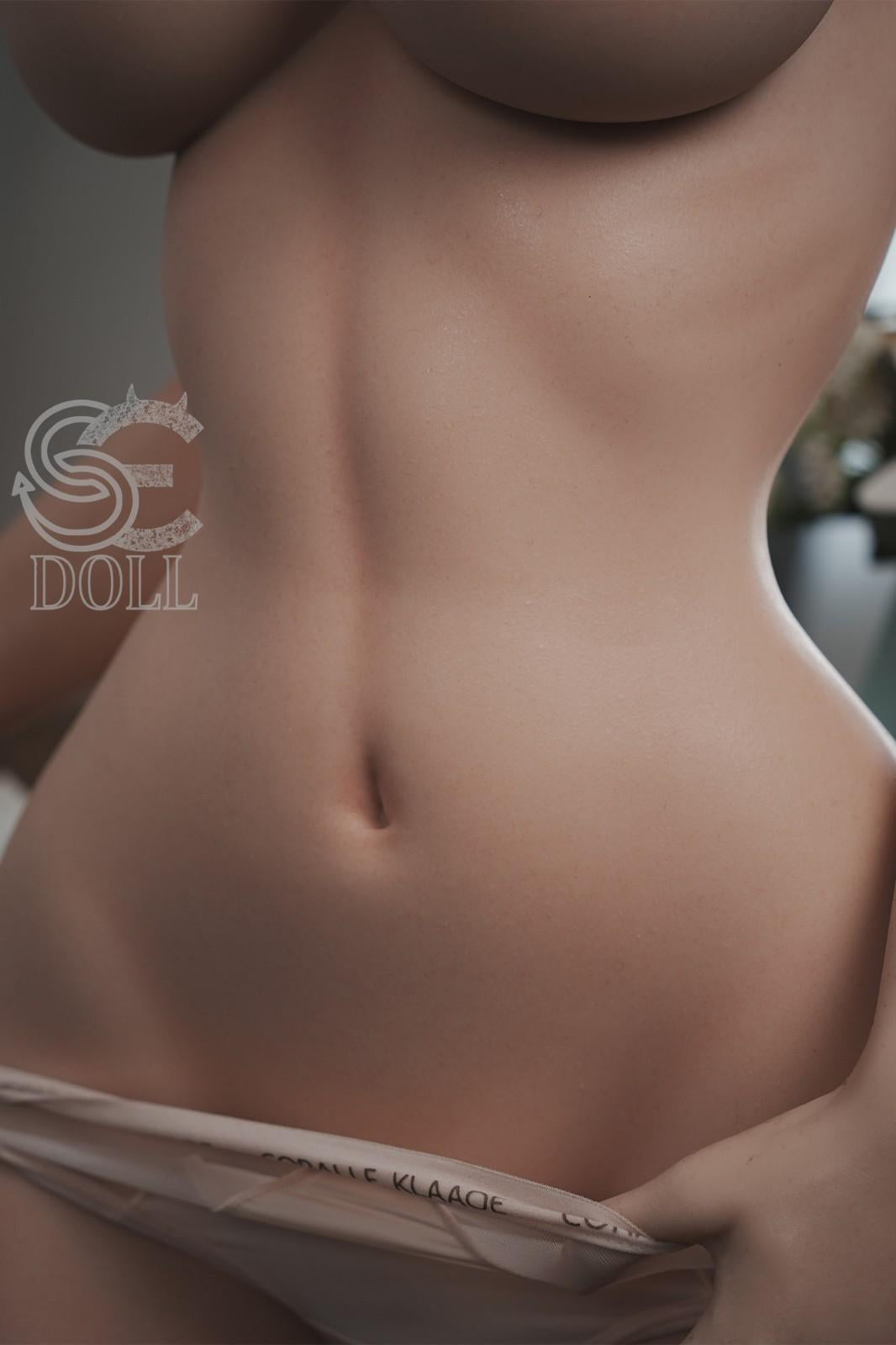 161cm (5ft3') E-Cup Asian Blonde 2B Silicone Sex Doll - SE#130SC - Golden