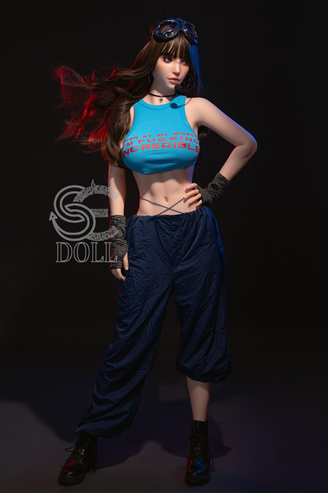 167cm (5ft6') E-Cup Sexy Abs and Curvy Body Silicone Sex Doll - SE#088SO