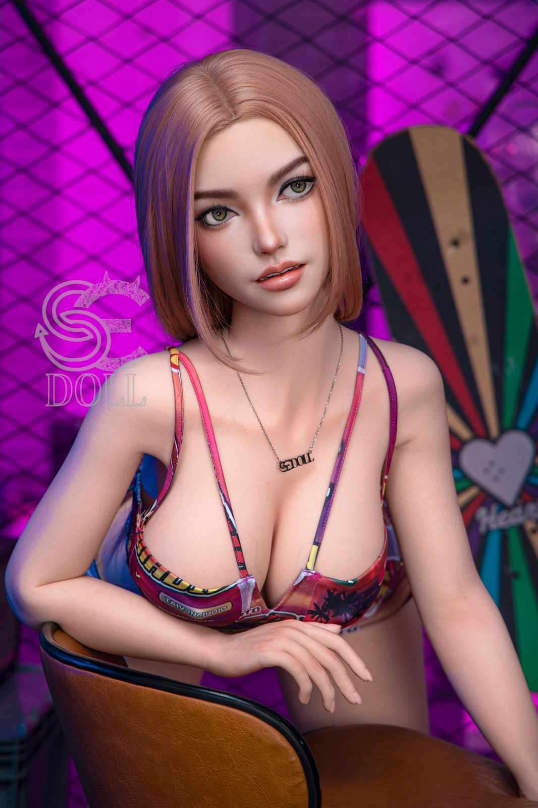 161cm (5ft3') E-Cup Creamy Canadian Silicone Sex Doll - SE#020SO - Lucy