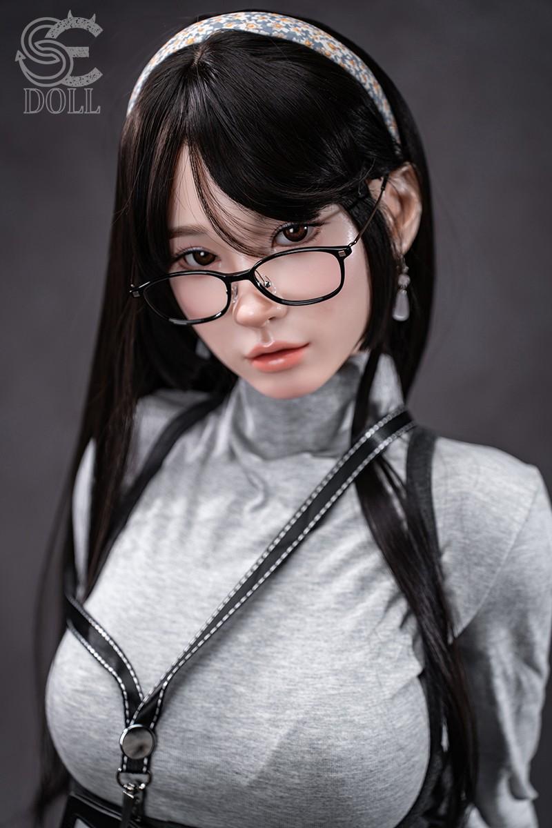 153cm (5ft0") A-Cup Asian Skinny Brunette Silicone Sex Doll – Hinata.A