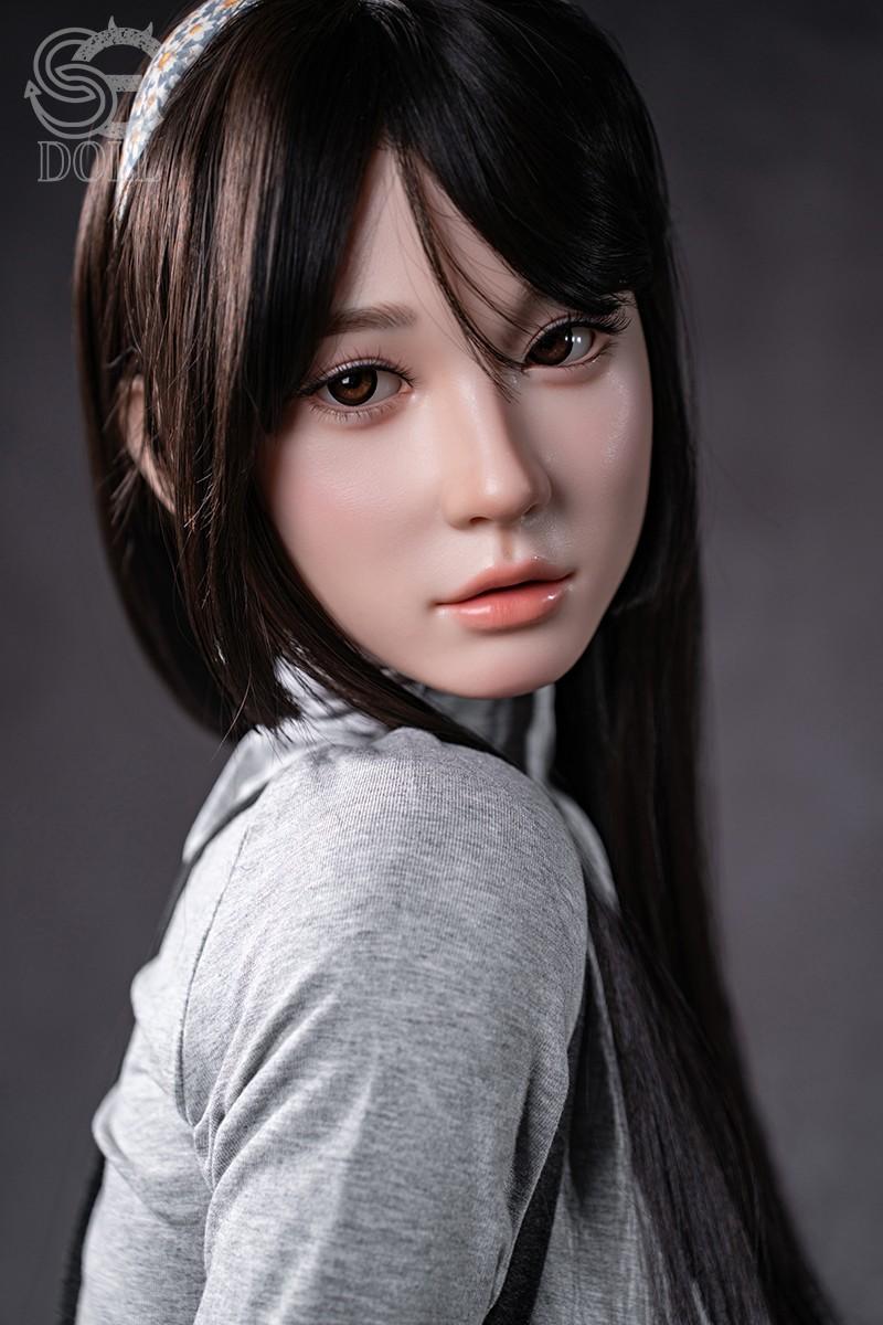 153cm (5ft0") A-Cup Asian Skinny Brunette Silicone Sex Doll – Hinata.A