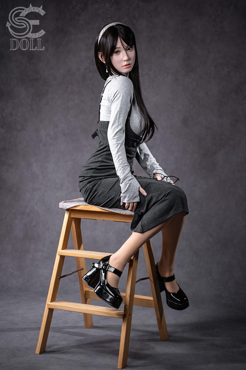 153cm (5ft0") A-Cup Asian Skinny Brunette Silicone Sex Doll – Hinata.A