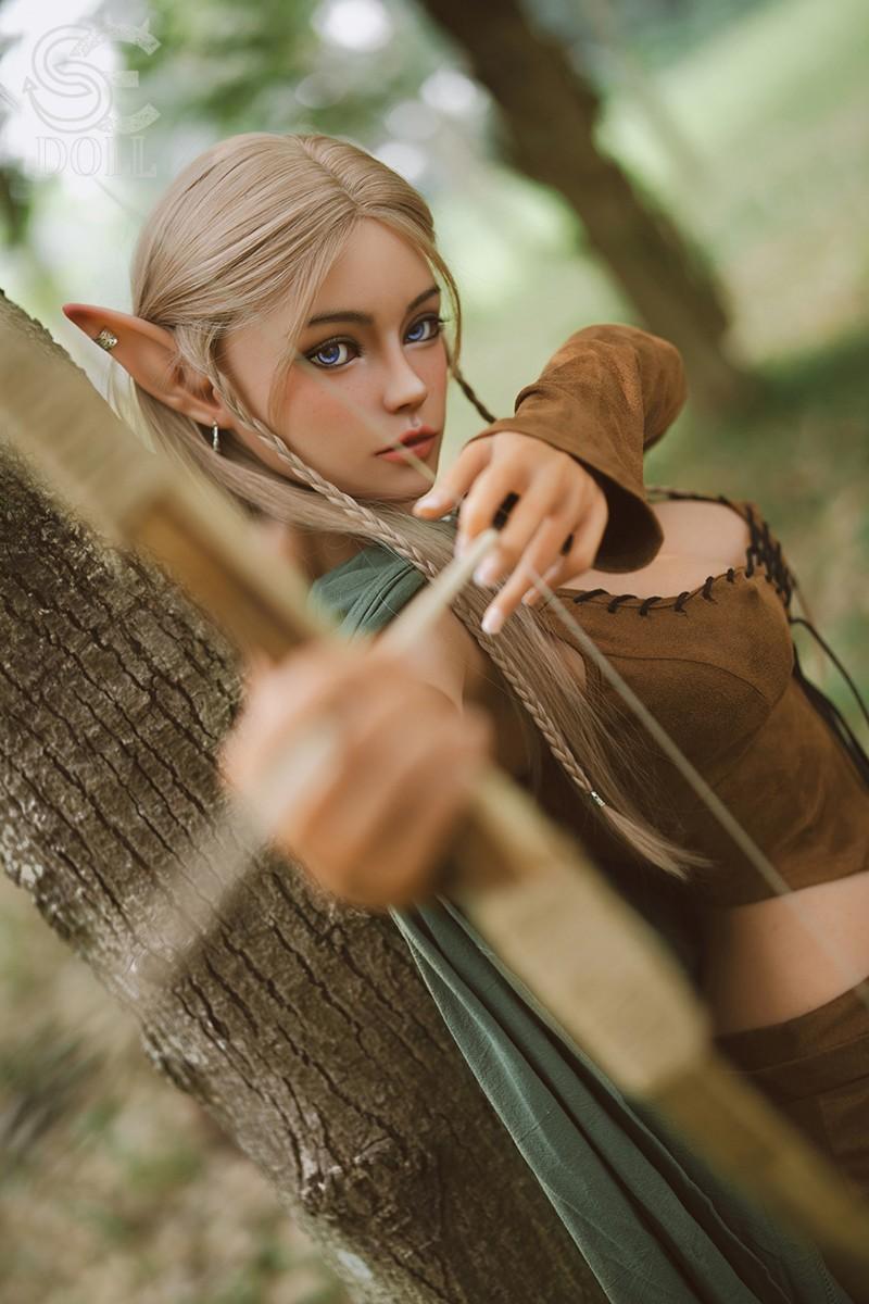161cm (5ft3") Elf Natural Silicone Sex Doll - C-Cup - Lita.C