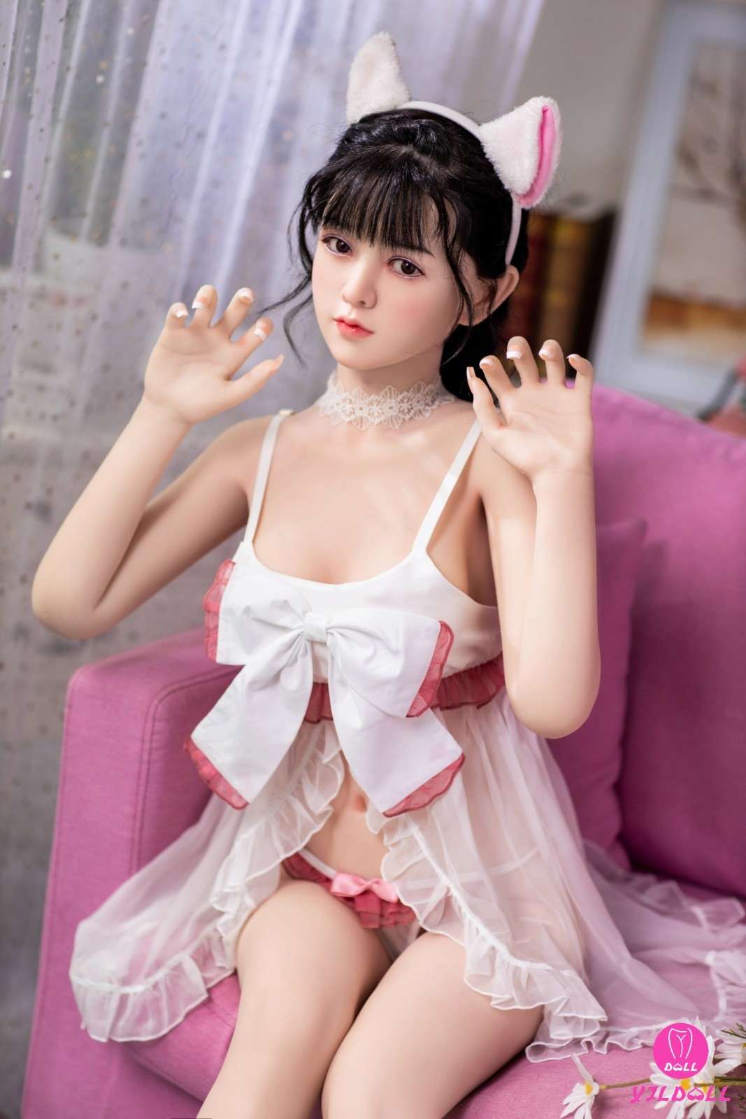 148cm (4ft8") Asian Hybrid Sex Doll - C-Cup - Nathalie