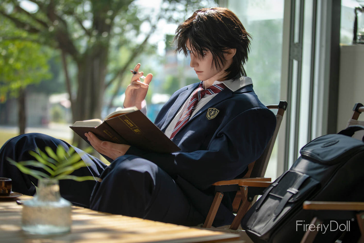 176cm (5ft7") Uniformed Gentleman Silicone Sex Love Doll - Jiang Ling