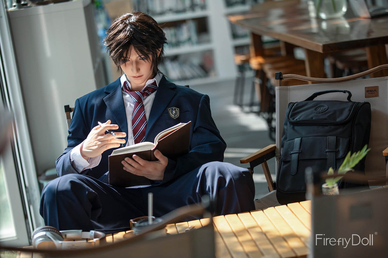 176cm (5ft7") Uniformed Gentleman Silicone Sex Love Doll - Jiang Ling