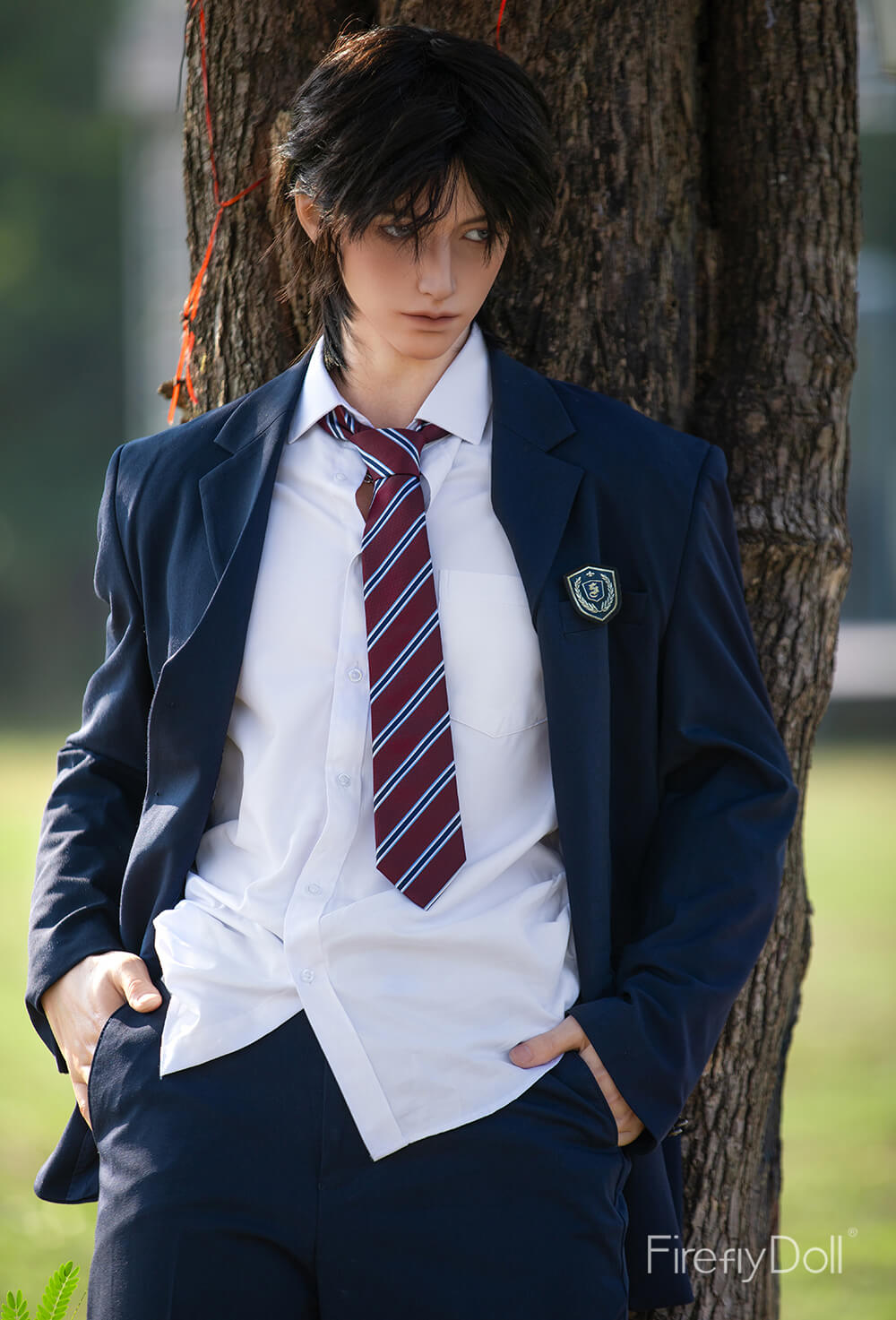 176cm (5ft7") Uniformed Gentleman Silicone Sex Love Doll - Jiang Ling