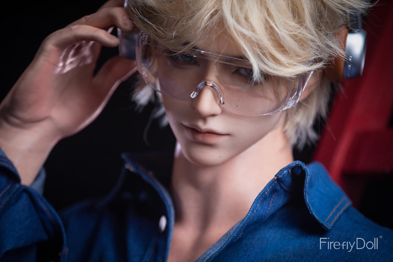 176cm (5ft7") Painter Silicone Sex Male Doll - Jiang Ling