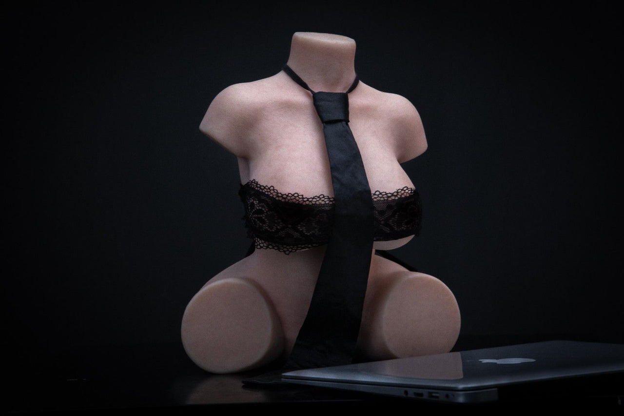 34.5cm (13.6") INF Series Mini Sex Doll Torso with Ultra Soft Silicone - Hannah