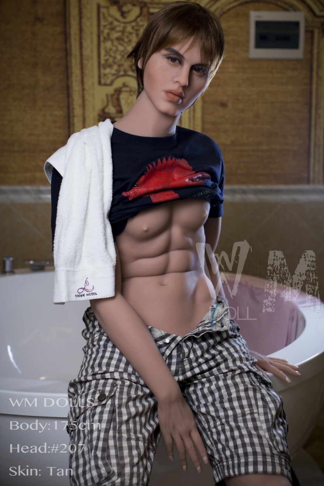 175cm (5ft9') Male Actor Love Doll - Head#207 - Joey