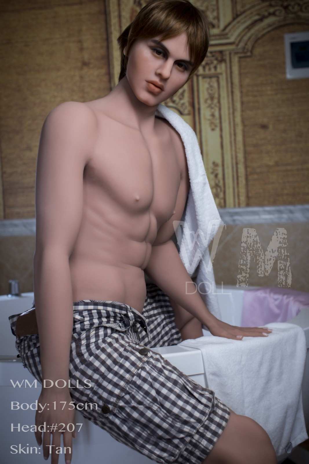 175cm (5ft9') Male Stud Love Doll - Head#78 - Xandrix