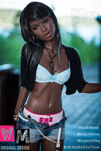 Exclusive Nava - 168cm (5ft6') African-American WM Dolls - Head Nava