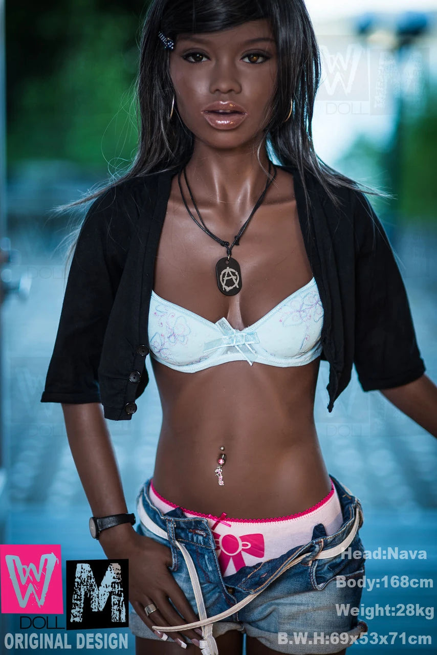 Exclusive Nava - 168cm (5ft6') African-American WM Dolls - Head Nava