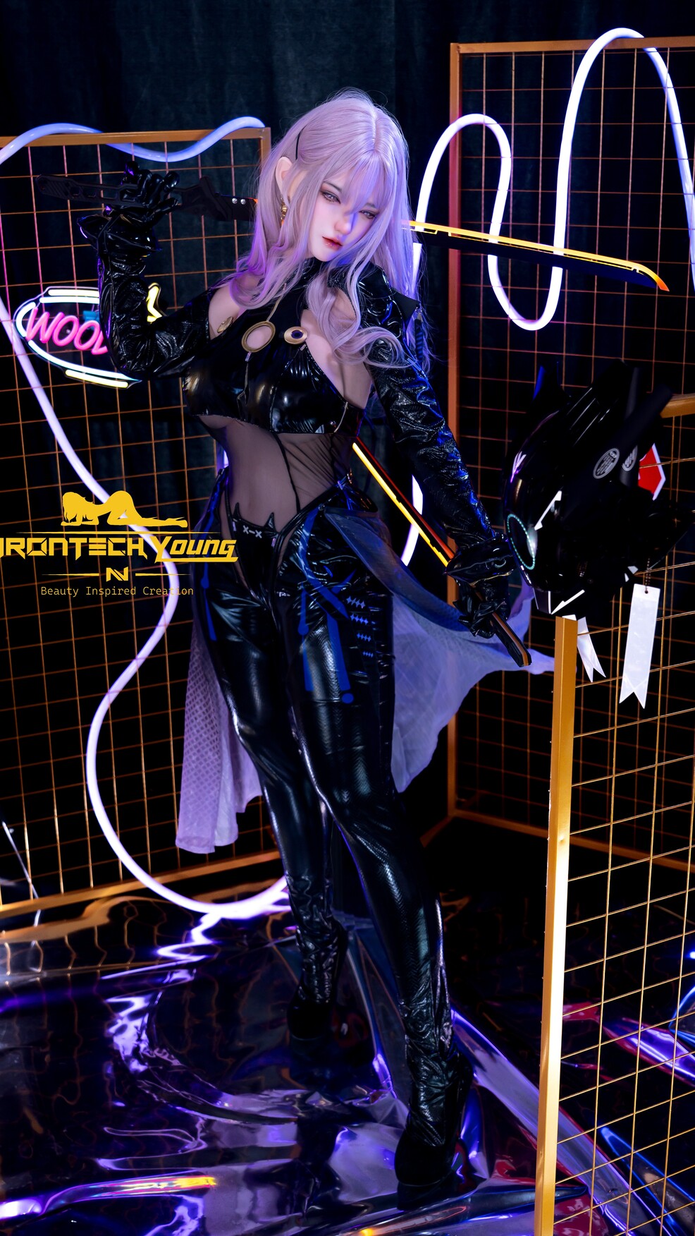 Zia - 165cm (5ft5") E-Cup N02 Young Series Cyber DJ Silicone Sex Doll