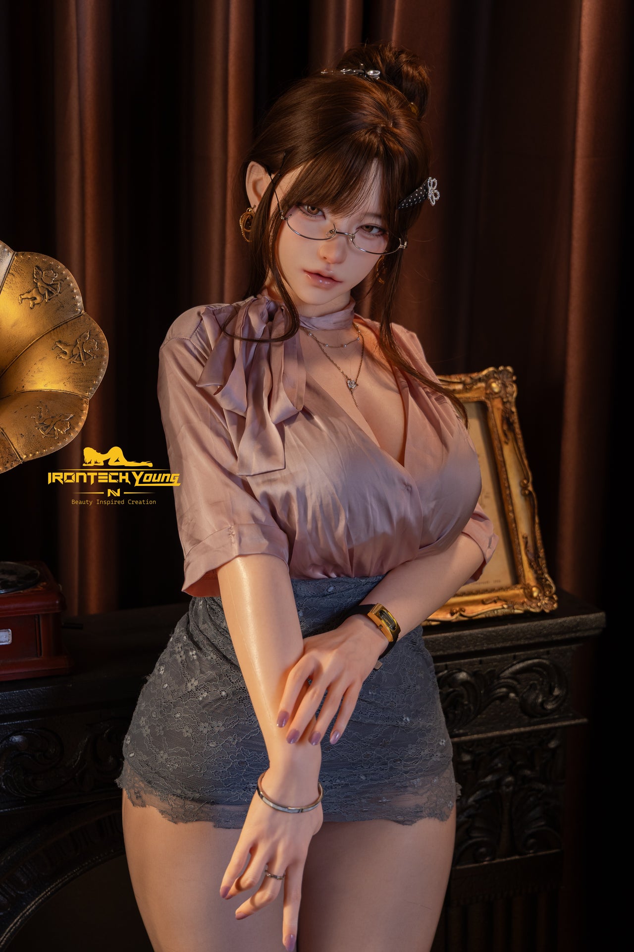 Sia - 165cm (5ft5") E-Cup N03 Sexy Secretary Silicone Sex Doll