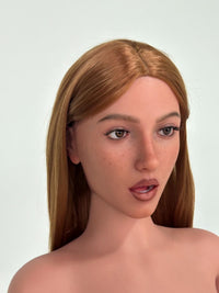 165cm (5ft5') RedHead Canadian Silicone Sex Doll - Shanda - In Stock
