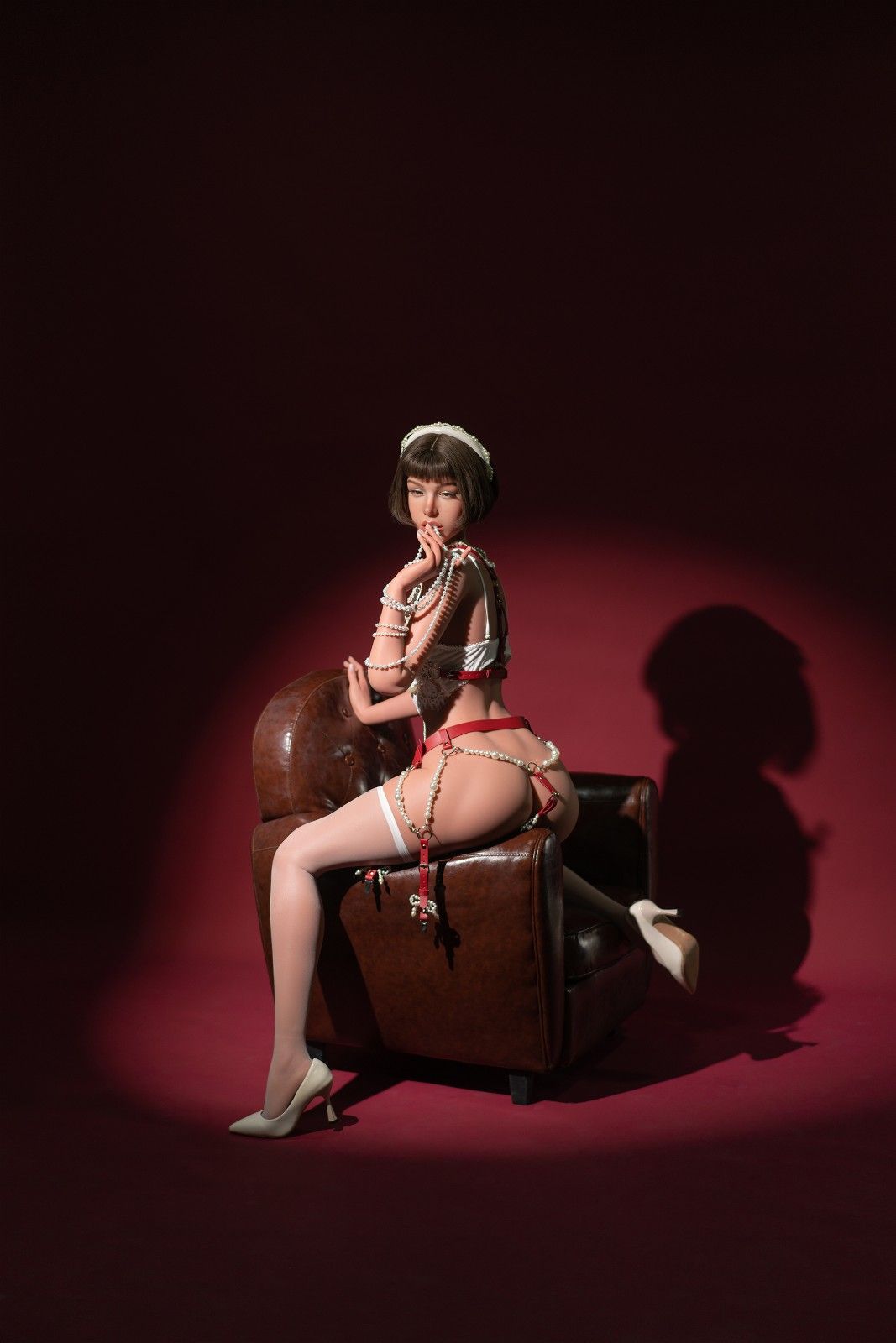 165cm (5ft5") Short Hair Premium Silicone Cheap Sex Doll - Olive - In Stock