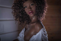 168cm (5ft6') A-Cup Ebony Exclusive Nava African-American Sex Doll WM Dolls - Head#64