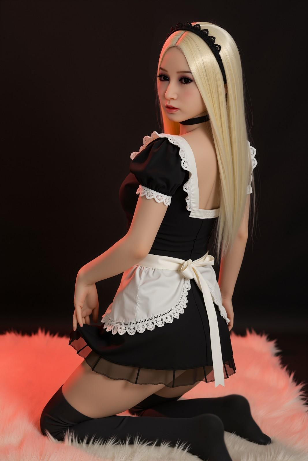 AIBEI 148cm (4ft8") Maid Blonde TPE Sex Doll - In Stock | US Only