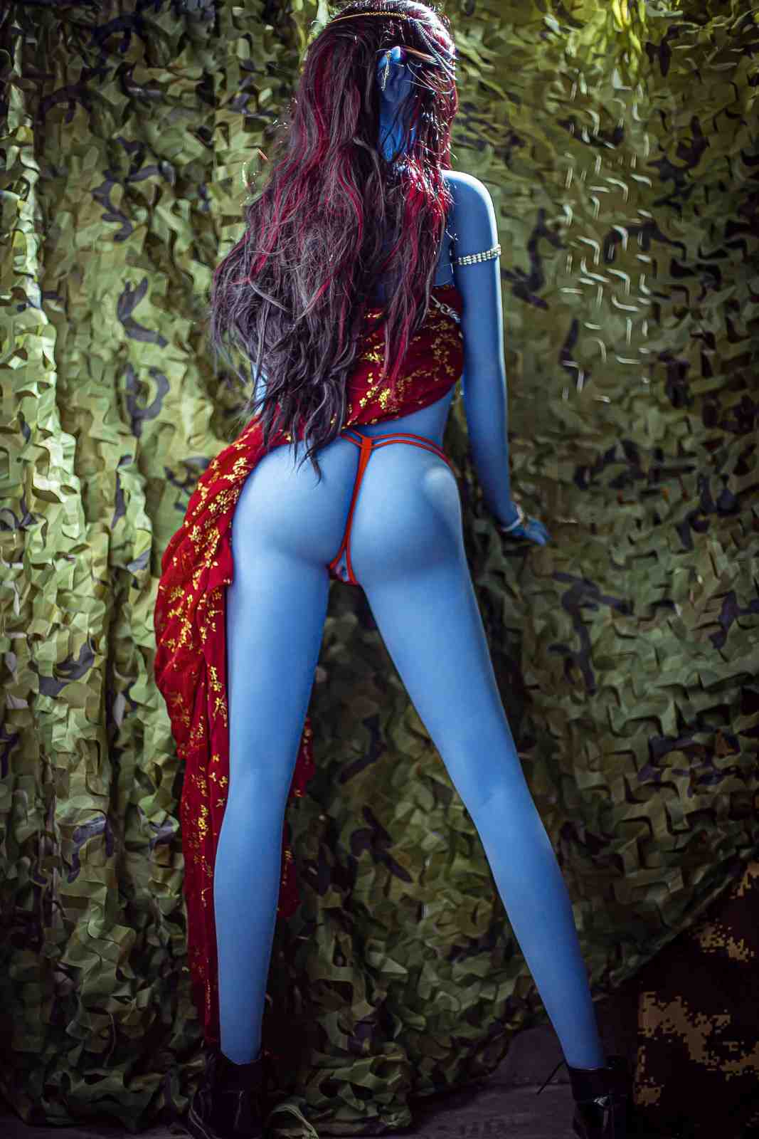 158cm (5ft1") Sexy Elf Blue Skin Tone TPE Sex Doll - In Stock | US Only, AIBEI, , SRSD