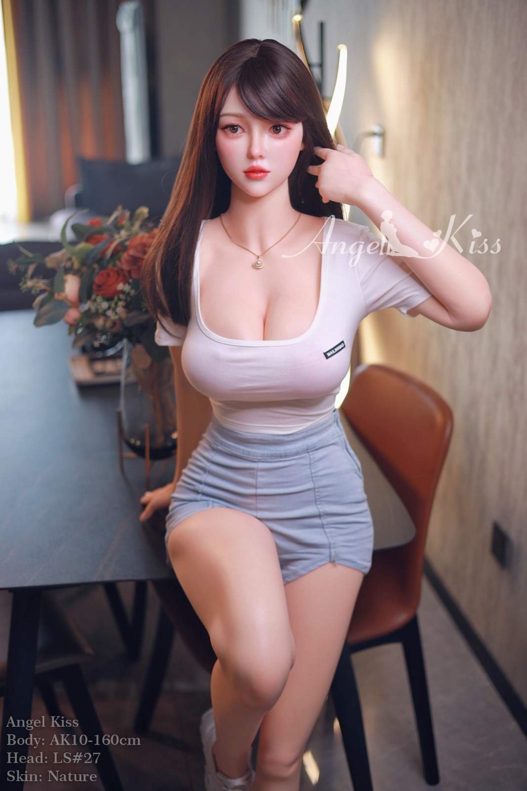 160cm (5ft2') D-Cup Voluminous Breast with Sexy Hips Japanese Sex Doll - Michiko, AK Doll, , SRSD