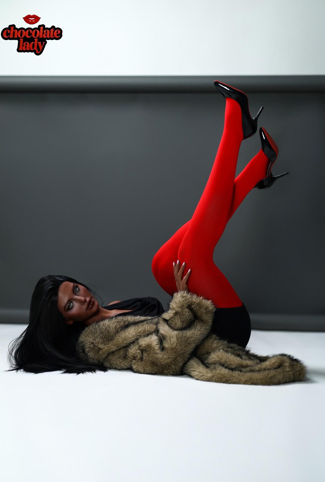 Chocolate Lady 166cm (5ft5") Chocolate Full Silicone Sex Doll - E-Cup – Naomi