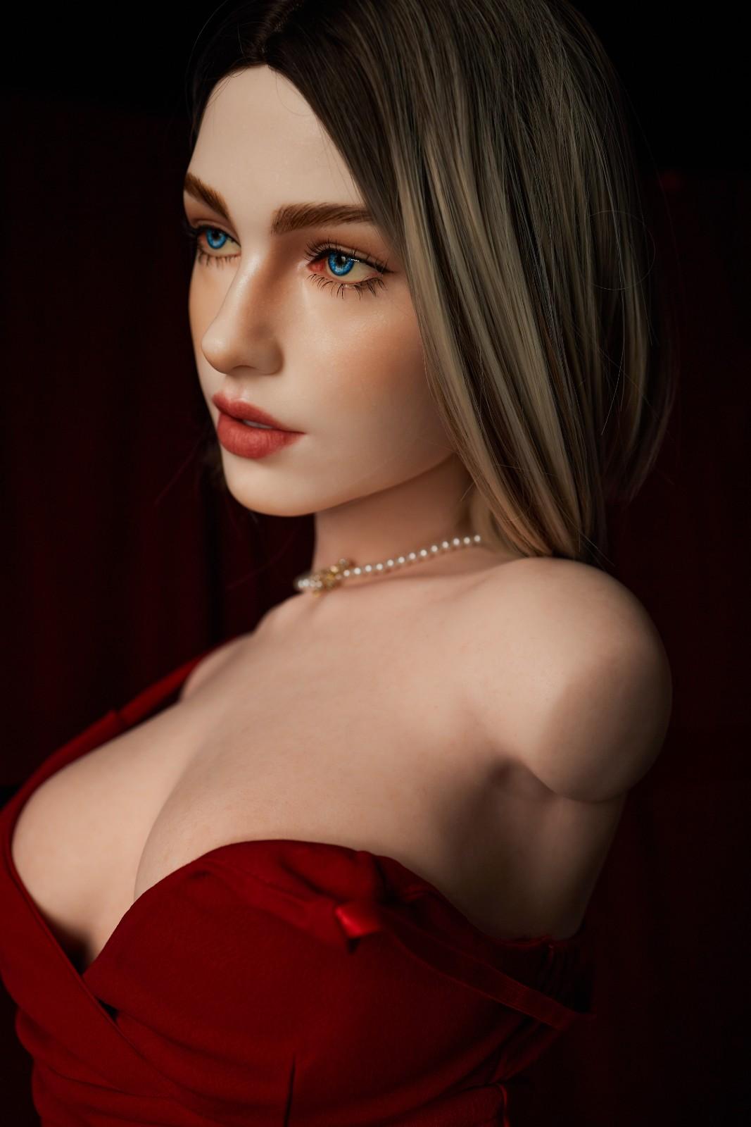 CLM 100cm (3ft2") Blonde Sexy Silicone Sex Doll Torso - E-cup - Eydis