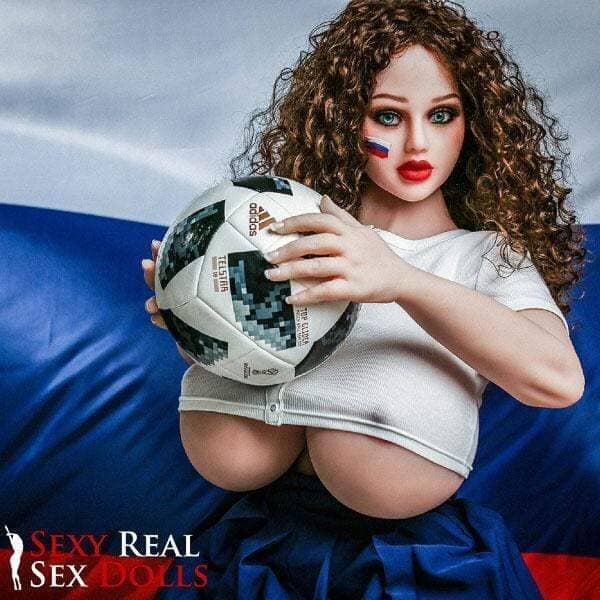 CLM 135cm (4ft5') BBW Thicc Women Sex Doll with Thick Ass - World Cup Special Edition