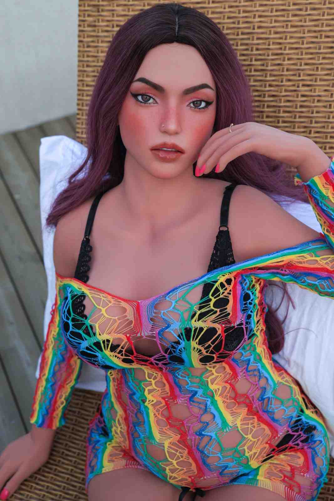 CLM 155cm (5ft2") Real Sex Doll - TPE Body with Ginny Silicone Head